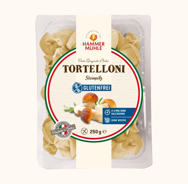 Hammermühle gluténmetes tortelloni gombával 250 g
