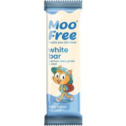 Moo Free vegán, gluténmentes Mini Moo fehér csokoládé szelet 20 g