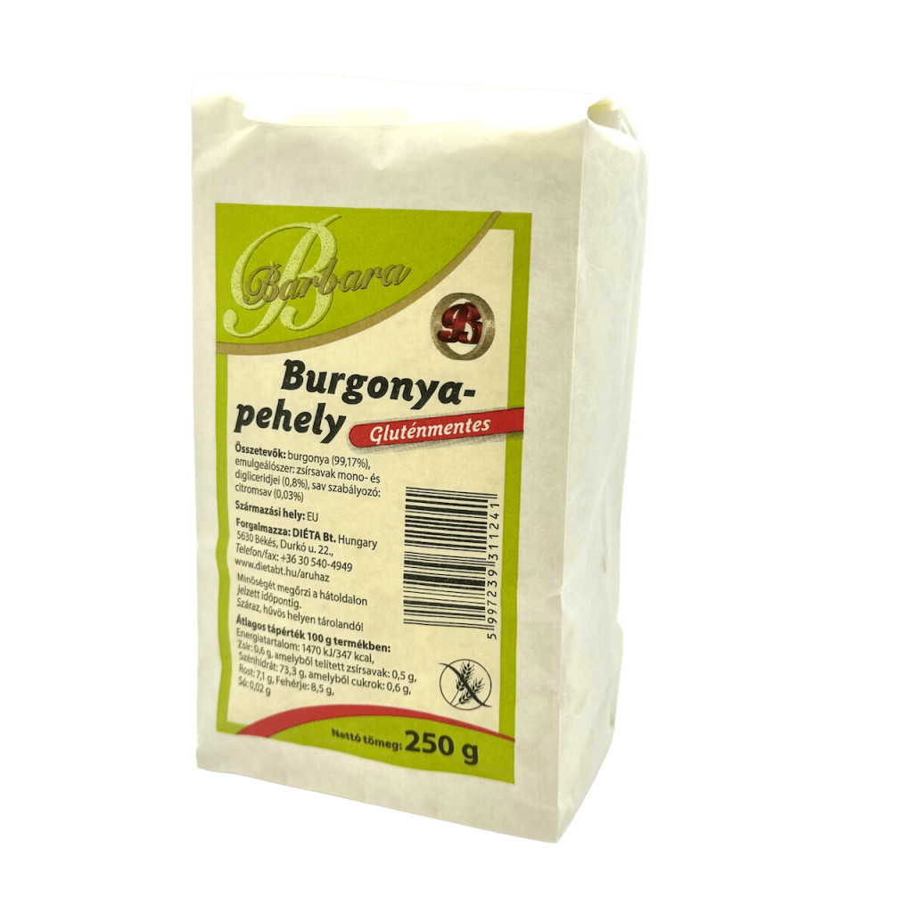 Barbara gluténmentes burgonyapehely 250 g
