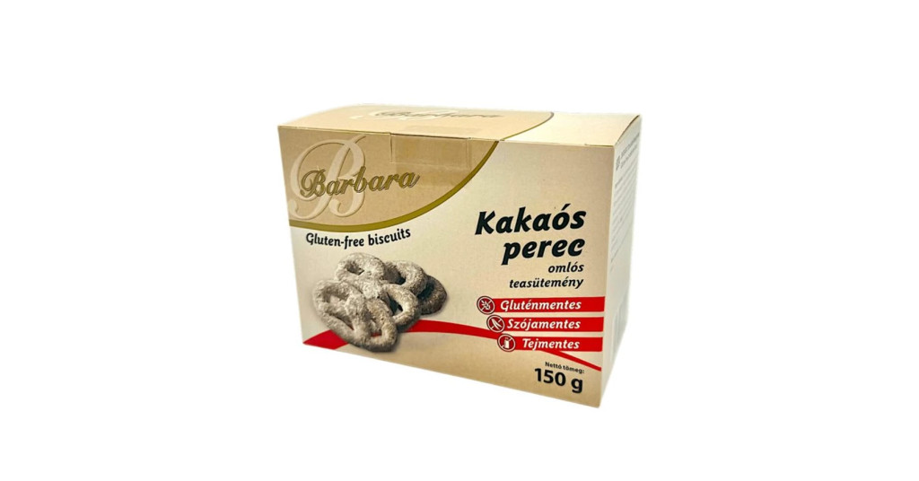 Barbara gluténmentes kakaós perec 150 g