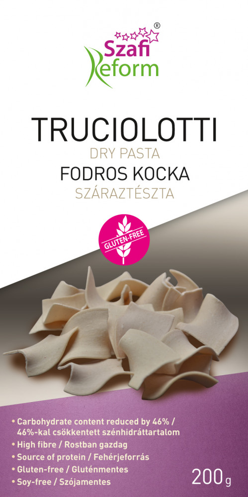 Szafi Reform fodros kocka - truciolotti száraztészta