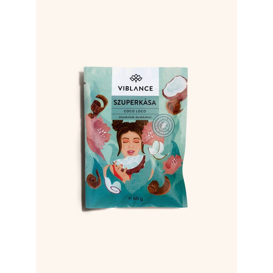Viblance vegán, gluténmentes Coco Loco szuperkása 60 g