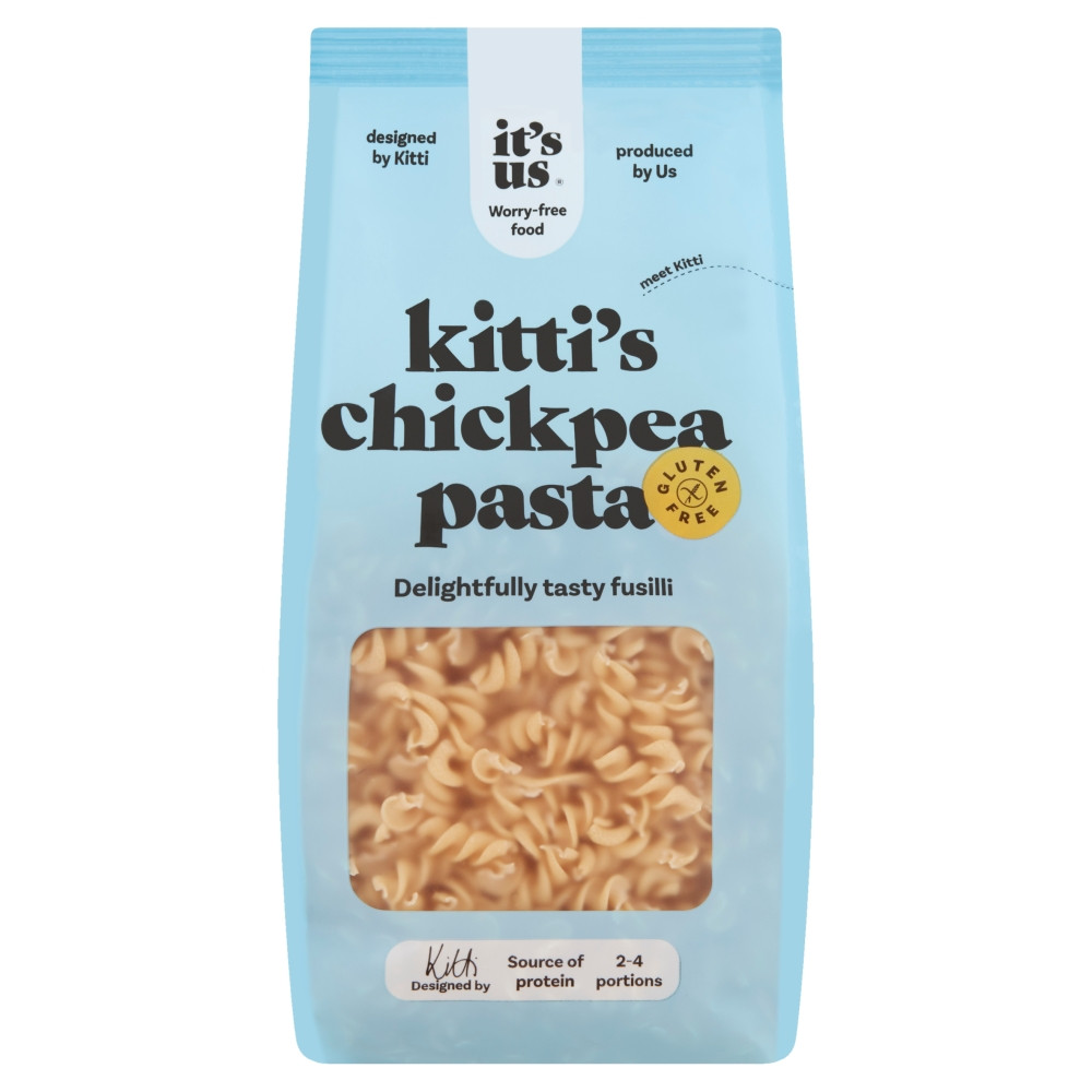 It's Us Kitti's gluténmentes csicseriborsó fusilli 250 g