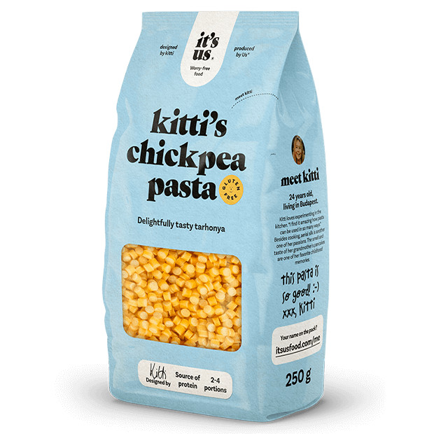 It's Us Kitti's gluténmentes csicseriborsó tarhonya 250 g