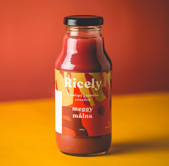 Ricely meggy-málna rizsalapú gyümölcsös ital 330 ml