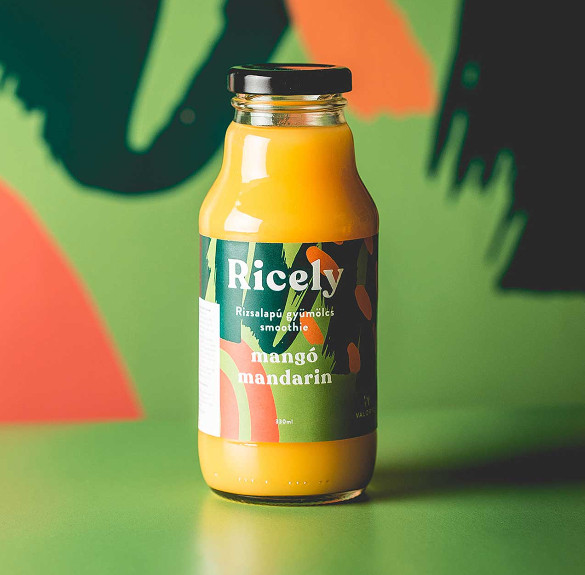 Ricely mangó-mandarin rizsalapú gyümölcsös ital 330 ml