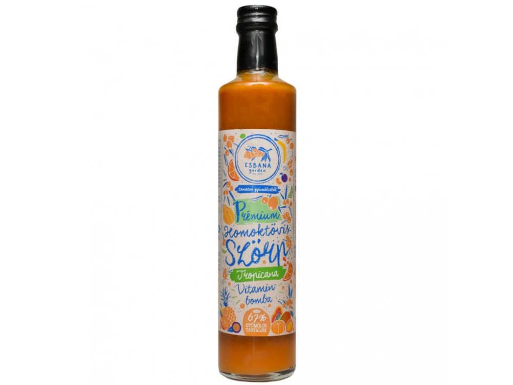 ESBANA Prémium homoktövis szörp - Tropicana 500 ml
