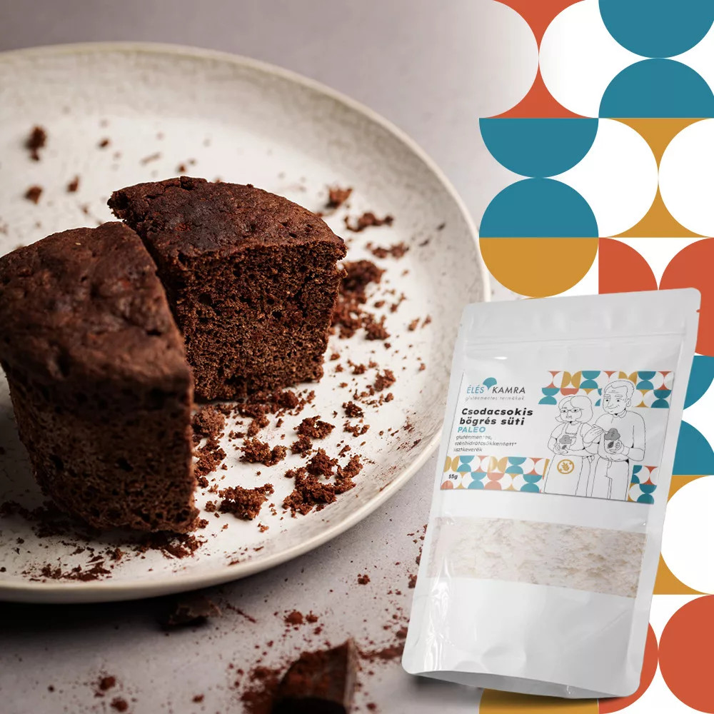 Éléskamra gluténmentes csodacsokis bögrés süti 55 g