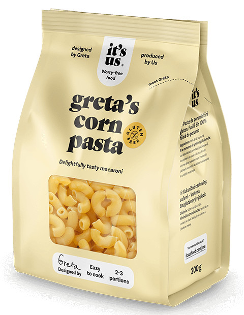 It's Us Greta's gluténmentes kukoricás szarvacska 200 g
