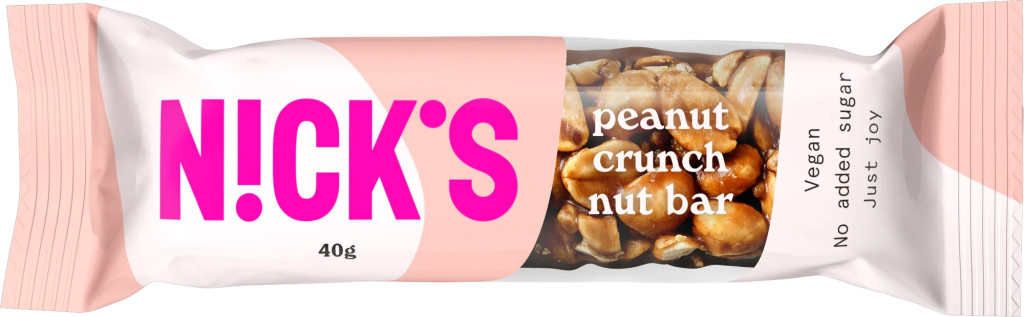 Nicks vegán crisp nut bar földimogyorós szelet 40g
