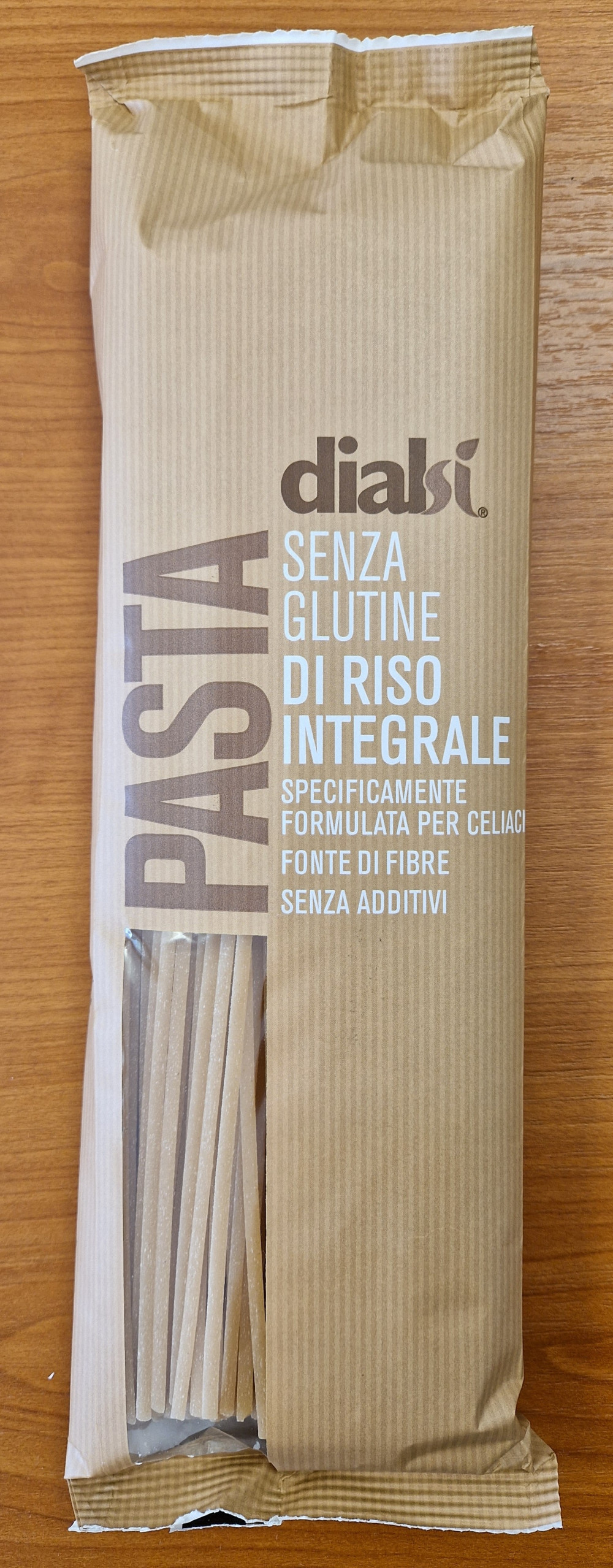 DialSí vegán, gluténmentes linguine barna rizsliszt tészta 400 g