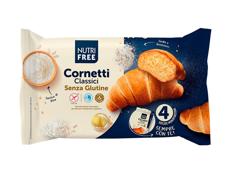Nutri Free gluténmentes klasszikus töltetlen croissant 240 g