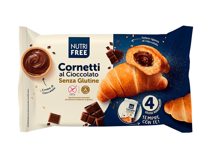 Nutri Free gluténmentes csokikrémmel töltött croissant 240 g