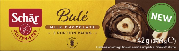 Schär BULÉ praliné mogyorókrémmel és egész mogyoróval 42 g