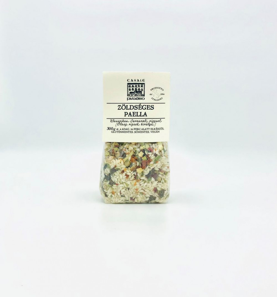 Casale Paradiso gluténmentes zöldséges paella 300 g