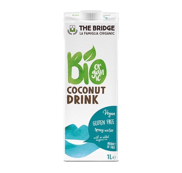The Bridge Bio, vegán, gluténmentes kókuszital 1 liter