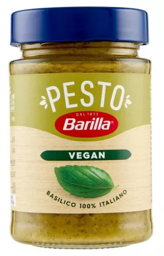 Barilla vegán gluténmentes pesto bazsalikommal 195 g